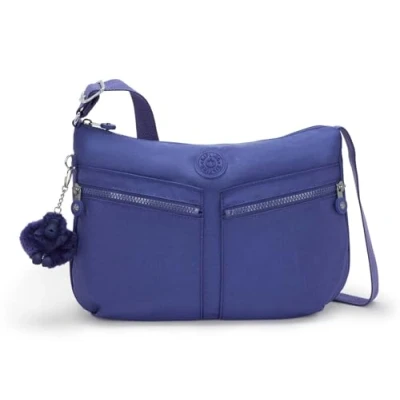 Image de Kipling IZELLAH Sac à bandoulière de taille moyenne, Ocean Blue (Bleu)
