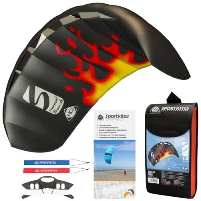 Image de Hq kites beach symphony iii 1.3 r2f flame