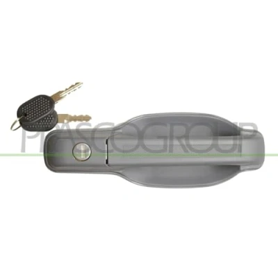 Afbeelding van PRASCO FT9258006 Deurgrepen Buiten, Links voor Met slot, sleutel IVECO: DAILY 2 Pritsche/Fahrgestell