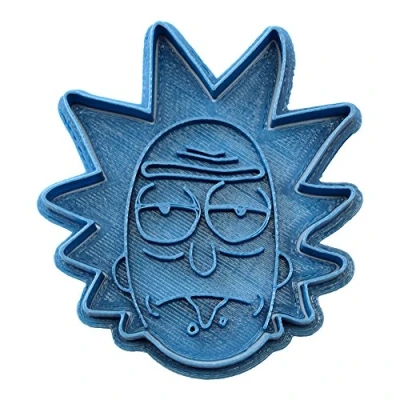 Afbeelding van Cuticuter Morty uitsteekvorm Ruck, blauw, 8 x 7 1,5 cm