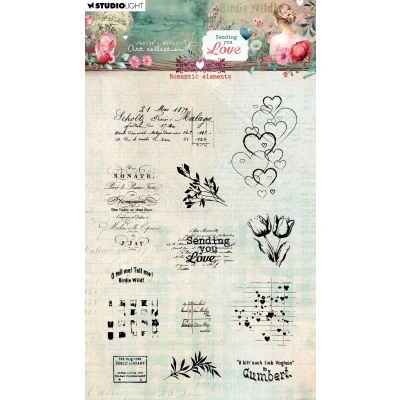 Afbeelding van Romantic Elements Sending You Love nr.799