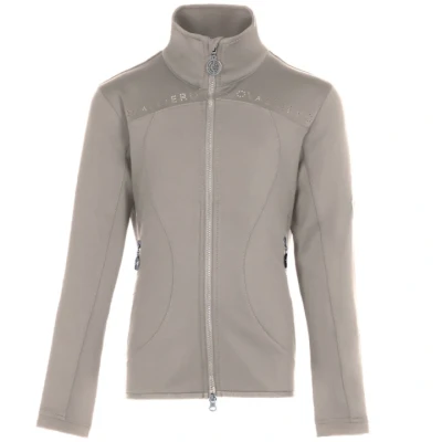 Afbeelding van Covalliero Funktionsshirt Kind/Jongere 2 Ways Zip Beige