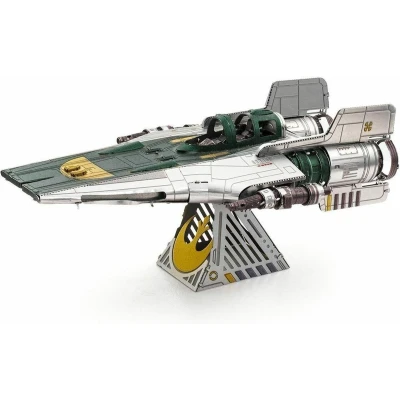 Afbeelding van Metal Earth Star Wars Resistance A Wing Fighter bouwpakket