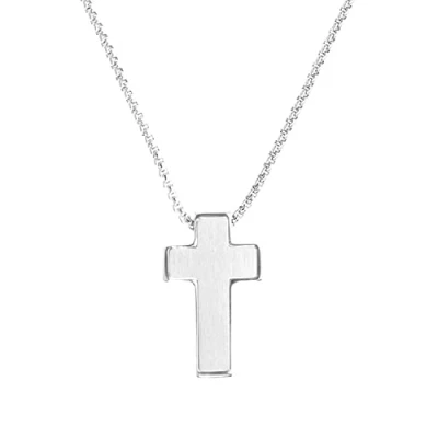 Afbeelding van s.Oliver MIT ANHÄNGER Kreuz G Ketting voor kinderen, Maat: 43, Silber