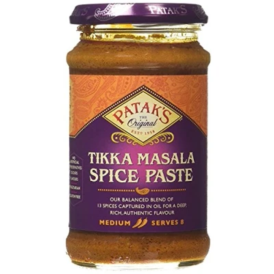 Afbeelding van Tikka Masala Curry Paste de Patak (283 g), 2 stuks