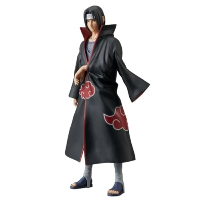 Afbeelding van Banpresto Itachi Uchiha Naruto Shippuden actiefiguur, groot 28 cm, BP28670P veelkleurig, verzamelfiguur, ideaal voor anime fans