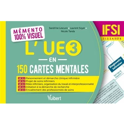 Image de Mémento 100% visuel L’UE 3 en 150 cartes mentales IFSI