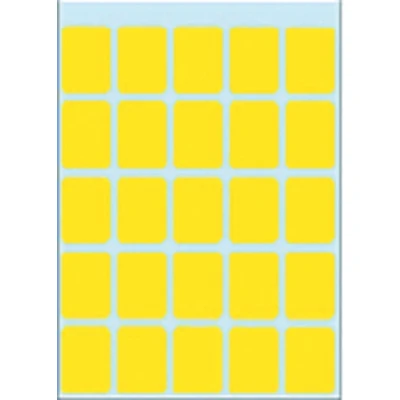 Afbeelding van Etiket herma 3661 15x20mm geel 125 stuks Blister a 7 vel