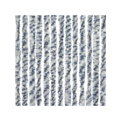 Afbeelding van Travellife Chenille Rain Grijs/blauw 56x185cm