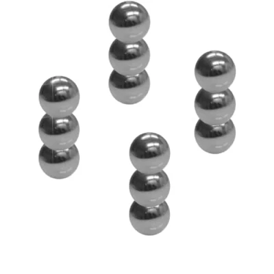 Afbeelding van Floordirekt 12 stuks sterke neodymium magneten voor magneetbord, whiteboard, glazen bord, mini koelkastmagneten, hechting, diameter 10 mm, bal