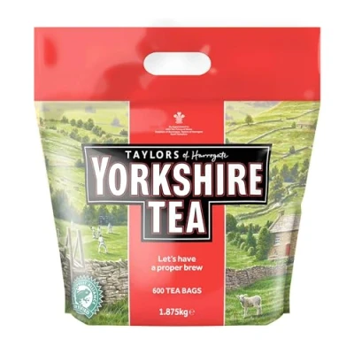 Image de Yorkshire Tea 600 sachets de thé 1,875 kg