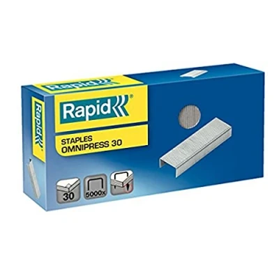 Afbeelding van Nieten Rapid Omnipress 30 5000 stuks