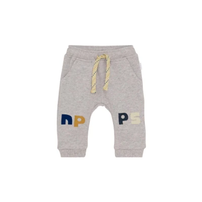 Afbeelding van Noppies Jongens Broek Skippack Grey Melange 80 46% Recycled Katoen / 40% Polyester 14%