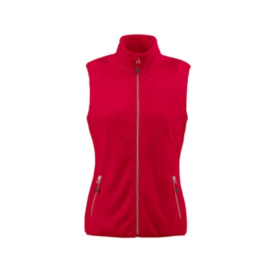 Afbeelding van Printer RED FLEECE VEST SIDEFLIP LADY 2261507 Rood