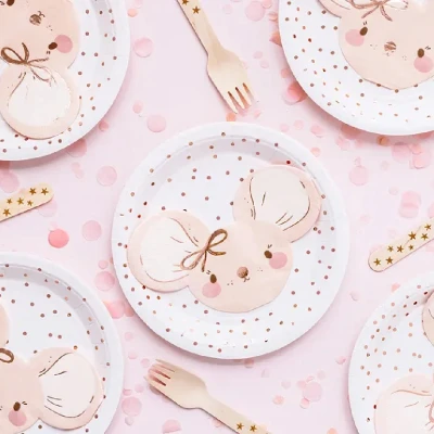 Afbeelding van Partydeco Servetten mouse (20 stuks)
