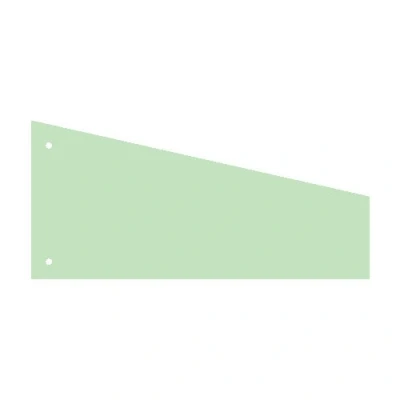 Image de Kangaro bande de séparation trapèze 240 x 105 / 60 mm (100 pièces) vert