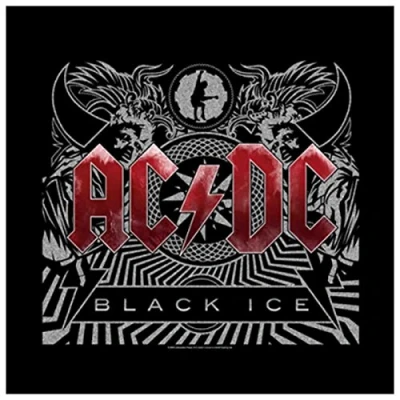 Afbeelding van AC/DC Bandana Black Ice Zwart