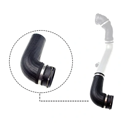 Afbeelding van GATES 09 0737 Laadluchtslang AEM (ethyleen acrylaat rubber) BMW: 5 Saloon, Touring
