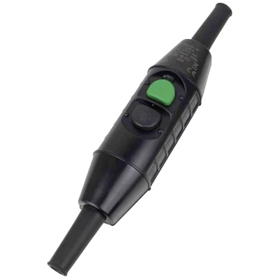 Afbeelding van AS Schwabe 45400 PRCD tussenstekker K 230 V Zwart IP55
