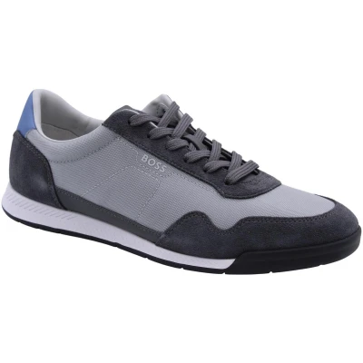 Afbeelding van BOSS Titanium Sl_sdtxny laag profiel heren, medium, grijs, 41 EU