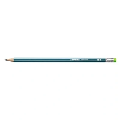 Image de STABILO CRAYON PENCIL160 HB BLEU GOM