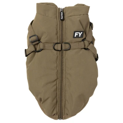 Afbeelding van Fuzzyard Hondenjas Flash Hondenkleding Kaki 4