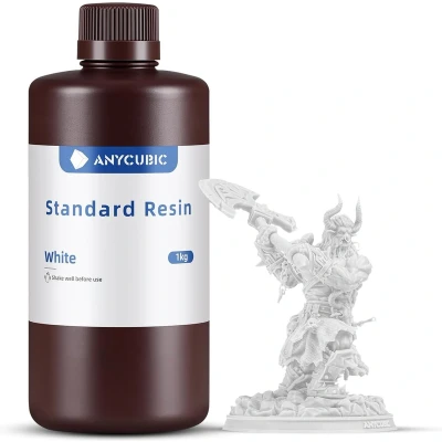 Afbeelding van Anycubic SLA 3D printer UV resin 1 liter Wit