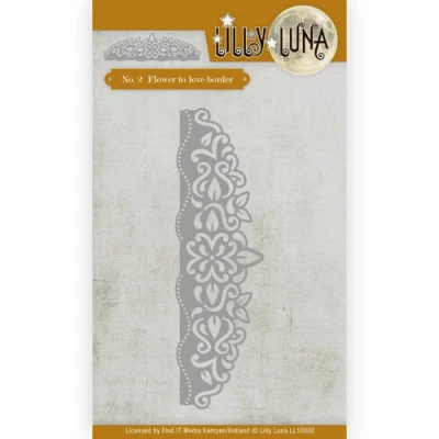 Afbeelding van Die Lilly Luna Flowers to love border