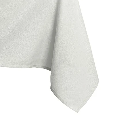 Afbeelding van AmeliaHome tafelkleed lotuseffect waterafstotend linnenlook Ecru Empire 140x260 cm