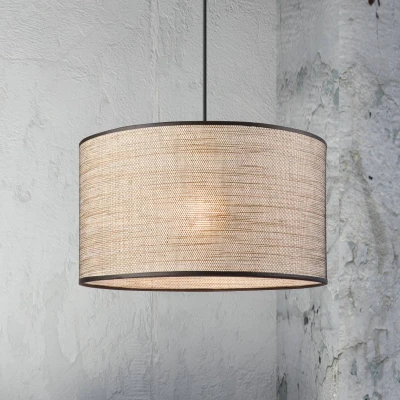 Afbeelding van Hanglamp Penelope, Ø 35 cm, lichtbruin, 1 lamp
