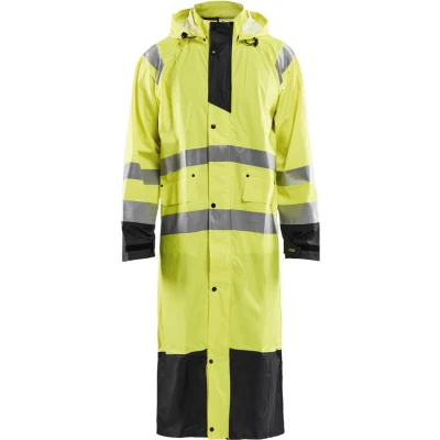 Afbeelding van Blaklader Regenjas High Vis LEVEL 1 4325 2000 Geel/Zwart M