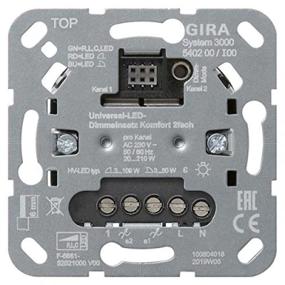 Afbeelding van Gira System 3000 universeel leddimmer basiselement Komfort