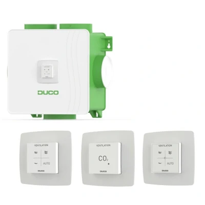 Afbeelding van Duco DucoBox Reno met 2x CO2 sensoren randaarde 0000 4838
