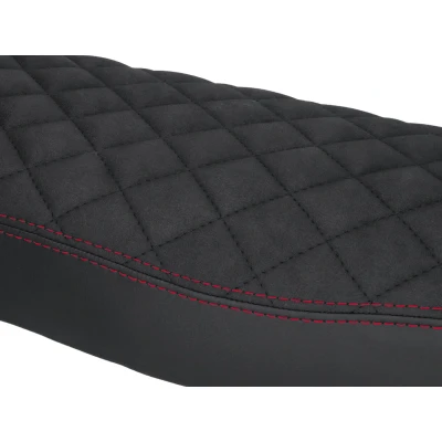 Afbeelding van Schmitt Zadelhoes voor Simson S50, S51, S70 zwart/rode