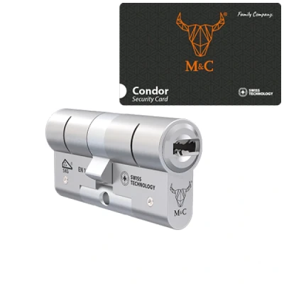 Afbeelding van Knopcilinderslot M&amp;C Condor SKG***