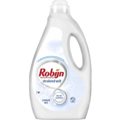 Afbeelding van Robijn Wasmiddel Wit 60 Scoops 3000 ml.