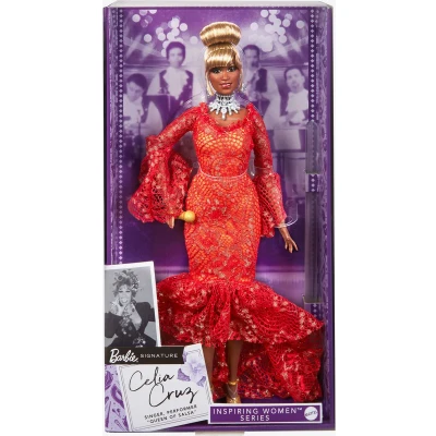 Afbeelding van Barbie Signature Celia Cruz HJX31 Inspirerende vrouwen Verzamelaars