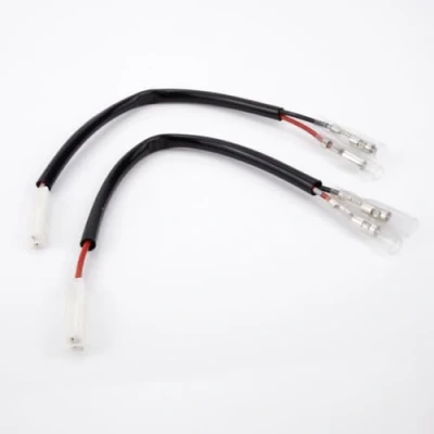 Afbeelding van Aharon Verlengkabel voor motorfiets, 12 V, led knipperlichten, compatibel met Honda motorfietsen, knipperlicht adapterkabel, waterdicht, motoraccessoires