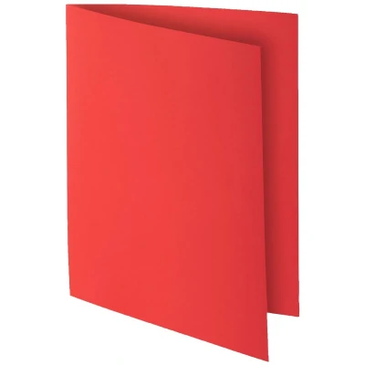 Afbeelding van Exacompta 217112E 10x Pt 10 chemises ROCK&#039;&#039;S 210 rouge
