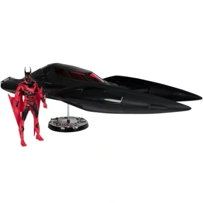Afbeelding van Batman Beyond DC Multiverse Action Figure with Vehicle &amp; The Batmobile (Gold Label) 53 cm