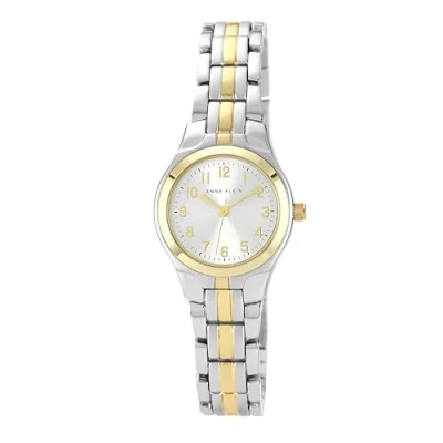 Image de ANNE KLEIN Montre bracelet pour femme, Argenté/doré
