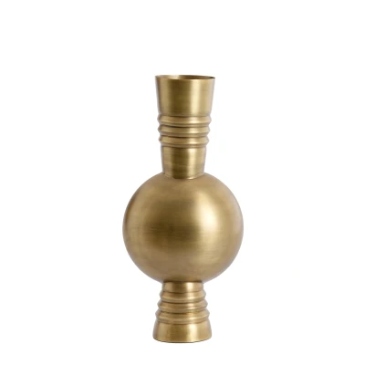 Afbeelding van Light &amp; Living Vaas KAVANSI Ø18x54.5cm Brons