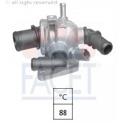 Afbeelding van FACET 7.8673 Thermostaat, koelvloeistof 88 Made in Italy OE Equivalent Met pakking OPEL: Corsa D Hatchback, Astra H GTC