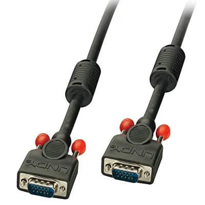 Afbeelding van LINDY 36374 VGA kabel Aansluitkabel stekker 15 polig, polig 3.00 m Zwart