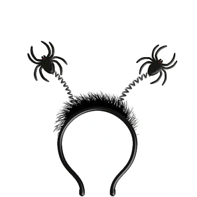 Afbeelding van Partydeco Folat Tiara Spinnen Halloween BoOo!