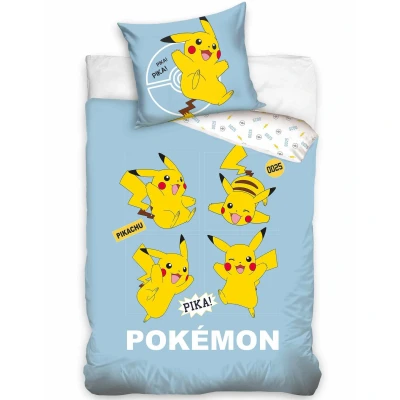 Afbeelding van Pikachu Dekbedovertrek Pika 140 x 200 cm 70 90
