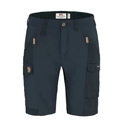 Afbeelding van Nikka Curved Short Dames Dark Navy 200 44 Blauw Wandelbroek