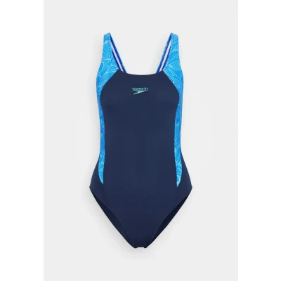 Afbeelding van Speedo Womens Hyperboom Splice Muscleback Badpak, Dames, Maat: 40, Lagoon blue