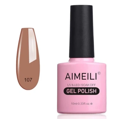 Afbeelding van Aimeili Semi permanente nagellak, uv, led, soak off, Stella Anethum (107), 10 ml