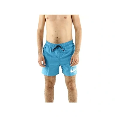 Afbeelding van Nike Performance Volley Zwemshorts, Heren, Maat: Large, Laser blue